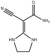 Acetamide,  2-cyano-2-(2-imidazolidinylidene)- 结构式