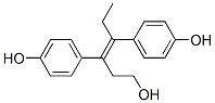 3,4-bis(4-hydroxyphenyl)-3-hexenol 结构式
