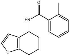 Benzamide, 2-methyl-N-(4,5,6,7-tetrahydro-4-benzofuranyl)- (9CI) 结构式