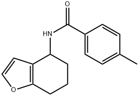 Benzamide, 4-methyl-N-(4,5,6,7-tetrahydro-4-benzofuranyl)- (9CI) 结构式
