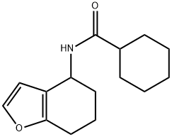 Cyclohexanecarboxamide, N-(4,5,6,7-tetrahydro-4-benzofuranyl)- (9CI) 结构式