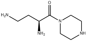 Piperazine, 1-[(2S)-2,4-diamino-1-oxobutyl]- (9CI) 结构式