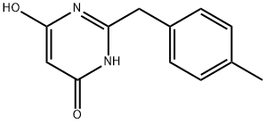 4(1H)-Pyrimidinone, 6-hydroxy-2-[(4-methylphenyl)methyl]- (9CI) 结构式