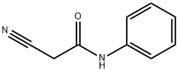 N-苯基-2-氰乙酰胺 结构式