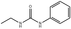 N-乙-N'-苯脲 结构式