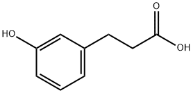 3-(3-羟基苯基)丙酸 结构式