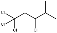 1,1,1,3-tetrachloro-4-methylpentane 结构式
