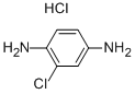 2-氯-1,4-苯二胺盐酸盐 结构式
