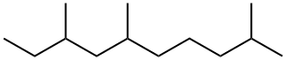 2,6,8-Trimethyldecane 结构式