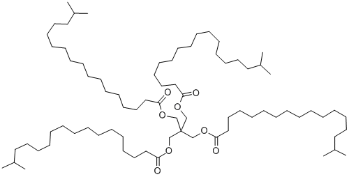 季戊四醇四异硬脂酸酯 结构式