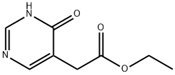 ETHYL2-(4-HYDROXYPYRIMIDIN-5-YL)ACETATE 结构式