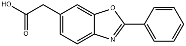 2-(2-phenylbenzooxazol-6-yl)acetic acid 结构式