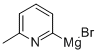 6-METHYL-2-PYRIDYLMAGNESIUM BROMIDE 结构式