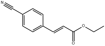4-氰基肉桂酸乙酯 结构式