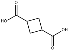 环丁烷-1,3-二羧酸 结构式