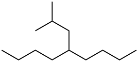 5-(2-甲基丙基)壬烷 结构式