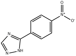 3-(4-硝基苯基)-2H-1,2,4-三唑 结构式