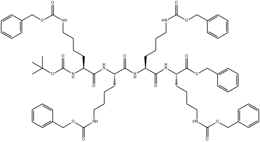 BOC-LYS(Z)-LYS(Z)-LYS(Z)-LYS(Z)-OBZL