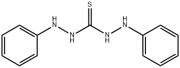 二苯基硫代卡巴肼 结构式