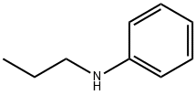 N-丙基苯胺 结构式