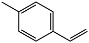 4-甲基苯乙烯 结构式