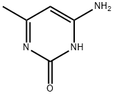 6-氨基-4-甲基-2(1H)-嘧啶酮 结构式