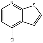 4-氯噻吩并[2,3-B]吡啶 结构式