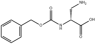 N(α)-Z-D-2,3-二氨基丙酸 结构式