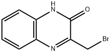3-(溴甲基)喹喔啉-2(1H)-酮 结构式