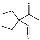 Cyclopentanecarboxaldehyde, 1-acetyl- (9CI) 结构式
