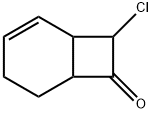 Bicyclo[4.2.0]oct-2-en-7-one,  8-chloro- 结构式