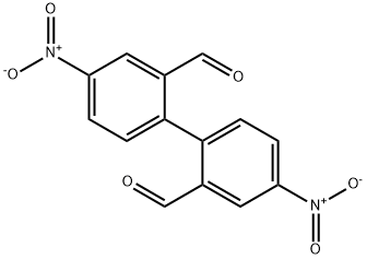 4,4'-Dinitro-2,2'-dicarbonylbiphenyl 结构式