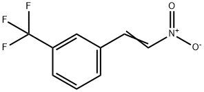 1-(3-三氟甲基苯基)-2-硝基乙烯 结构式