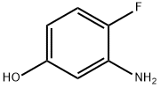 3-氨基-4-氟苯酚 结构式