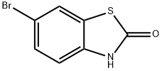 6-溴-2-苯并噻唑啉酮 结构式