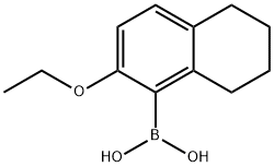 Boronic acid, (2-ethoxy-5,6,7,8-tetrahydro-1-naphthalenyl)- (9CI) 结构式