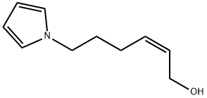 2-Hexen-1-ol,6-(1H-pyrrol-1-yl)-,(2Z)-(9CI) 结构式