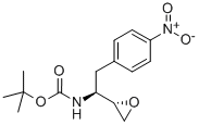 ERYTHRO-N-BOC-L-4-NITROPHENYLALANINE EPOXIDE 结构式