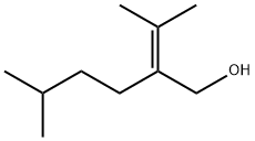 3-methyl-2-(3-methylbutyl)but-2-en-1-ol 结构式