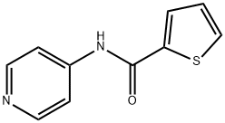 N-(4-PYRIDINYL)-2-THIOPHENECARBOXAMIDE 结构式