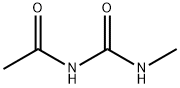 1-乙酰-3-甲基脲 结构式