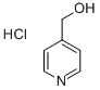 4-吡啶甲醇盐酸盐 结构式