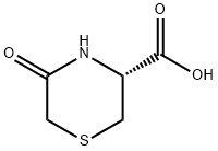 5-氧代巯基吗啉-3-羧酸 结构式