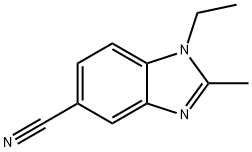 5-CYANO-1-ETHYL-2-METHYLBENZIMIDAZOLE