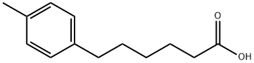 6-p-tolyl-hexanoic acid 结构式