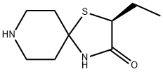 1-Thia-4,8-diazaspiro[4.5]decan-3-one,2-ethyl-,(2S)-(9CI) 结构式