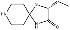 1-Thia-4,8-diazaspiro[4.5]decan-3-one,2-ethyl-,(2R)-(9CI) 结构式