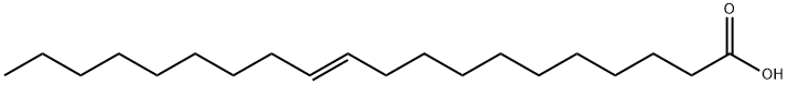 反11-二十碳烯酸 结构式