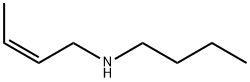 (Z)-N-Butyl-2-buten-1-amine 结构式