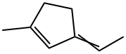 3-Ethylidene-1-methyl-1-cyclopentene 结构式